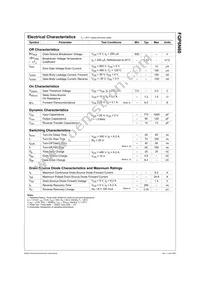 FQP6N60 Datasheet Page 2