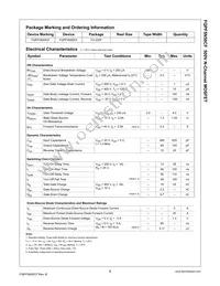 FQPF5N50CFTU Datasheet Page 2