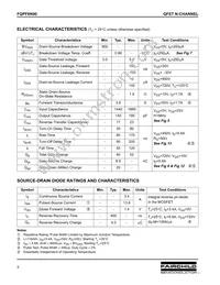 FQPF6N90 Datasheet Page 2