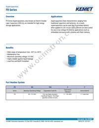 FR0H474ZF Datasheet Cover