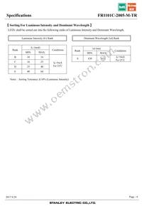 FR1101C-2005-M-TR Datasheet Page 4