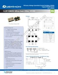 FR7770004 Datasheet Cover