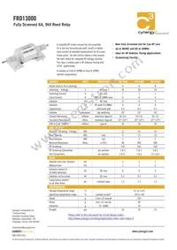 FRD13503 Datasheet Cover