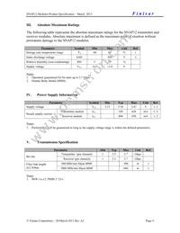 FRXD02SL1C Datasheet Page 4