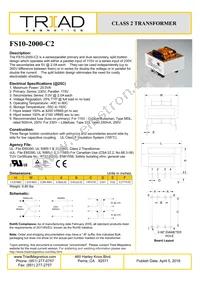 FS10-2000-C2 Datasheet Cover