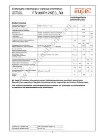 FS100R12KE3_B3 Datasheet Page 3