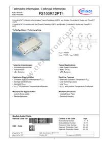 FS100R12PT4BOSA1 Cover