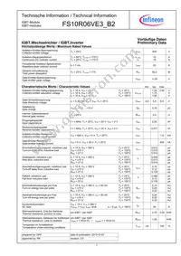 FS10R06VE3B2BOMA1 Datasheet Cover