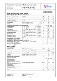 FS10R06VE3BOMA1 Datasheet Page 2