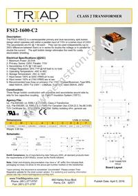 FS12-1600-C2 Datasheet Cover