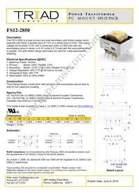 FS12-2850 Cover