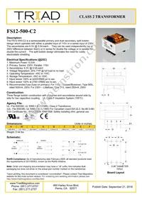 FS12-500-C2 Datasheet Cover
