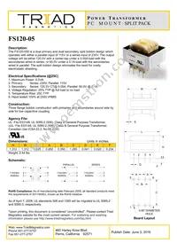 FS120-05 Datasheet Cover