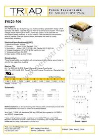 FS120-300 Datasheet Cover