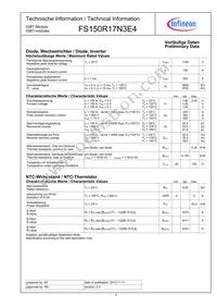 FS150R17N3E4BOSA1 Datasheet Page 3