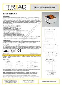 FS16-2250-C2 Cover