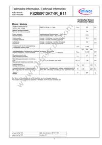 FS200R12KT4RB11BOSA1 Datasheet Page 4