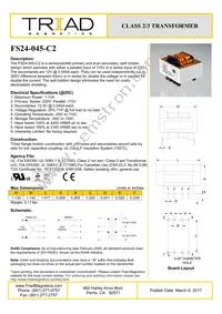 FS24-045-C2 Datasheet Cover