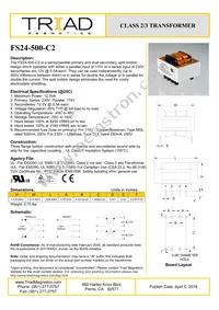 FS24-500-C2 Datasheet Cover