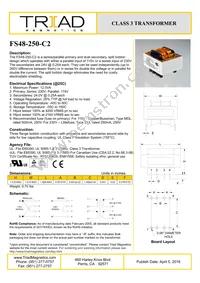 FS48-250-C2 Datasheet Cover