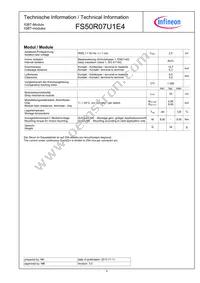 FS50R07U1E4BPSA1 Datasheet Page 4