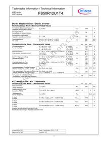 FS50R12U1T4BPSA1 Datasheet Page 3