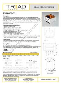 FS56-020-C2 Datasheet Cover