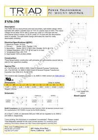 FS56-350 Datasheet Cover