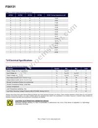 FS6131-01I-XTD Datasheet Page 21