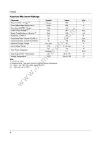 FS7M0680YDTU Datasheet Page 2