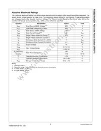 FS8S0765RCBSYDT Datasheet Page 4