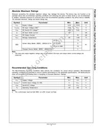 FSA1208BQX Datasheet Page 3