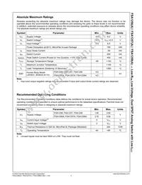 FSA1257AL8X Datasheet Page 4