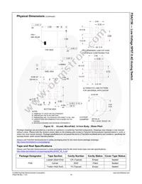 FSA2156P6 Datasheet Page 11