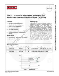 FSA221L10X Datasheet Page 2