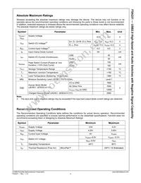 FSA221L10X Datasheet Page 5