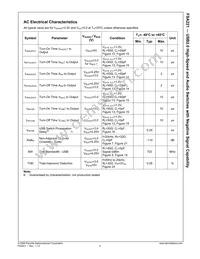 FSA221MUX Datasheet Page 7