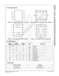 FSA2257MTCX Datasheet Page 3