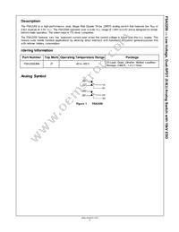 FSA2259UMX Datasheet Page 2
