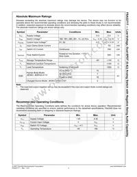 FSA2271TUMX Datasheet Page 4