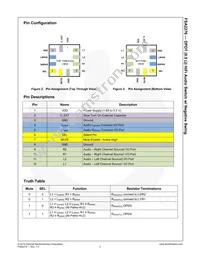 FSA2276UMX Datasheet Page 3