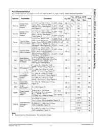 FSA2276UMX Datasheet Page 6