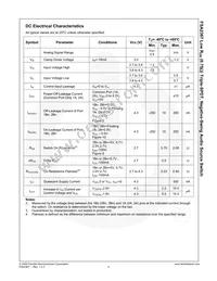 FSA2367MTC Datasheet Page 5