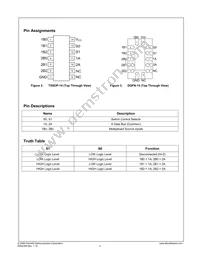 FSA2380MTC Datasheet Page 3