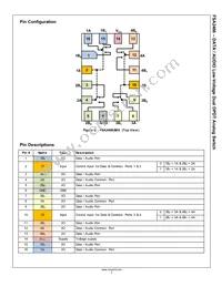 FSA2466UMX Datasheet Page 2