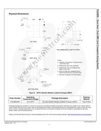 FSA2866UMX Datasheet Page 9