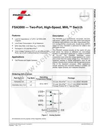 FSA3000L10X-F131 Datasheet Page 2