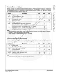 FSA3000L10X-F131 Datasheet Page 4