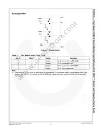 FSA3030UMX Datasheet Page 3