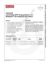 FSA3157BFHX Datasheet Page 2